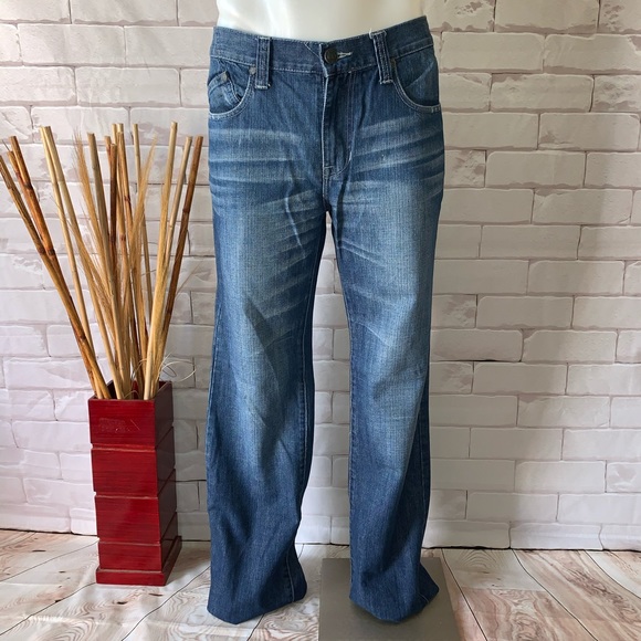 men's 11 inch rise jeans